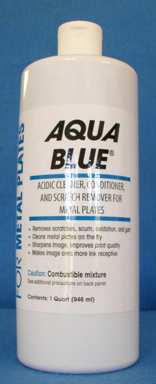 (image for) Aqua Blue P7 Plate Cleaner/Scratch Remover/Conditioner Qt.